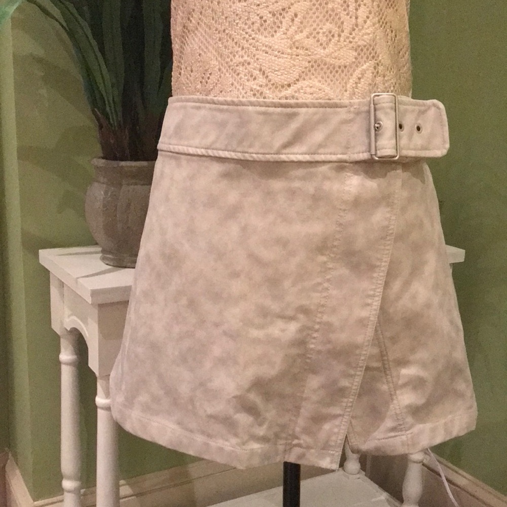 Faux suede Free People mini